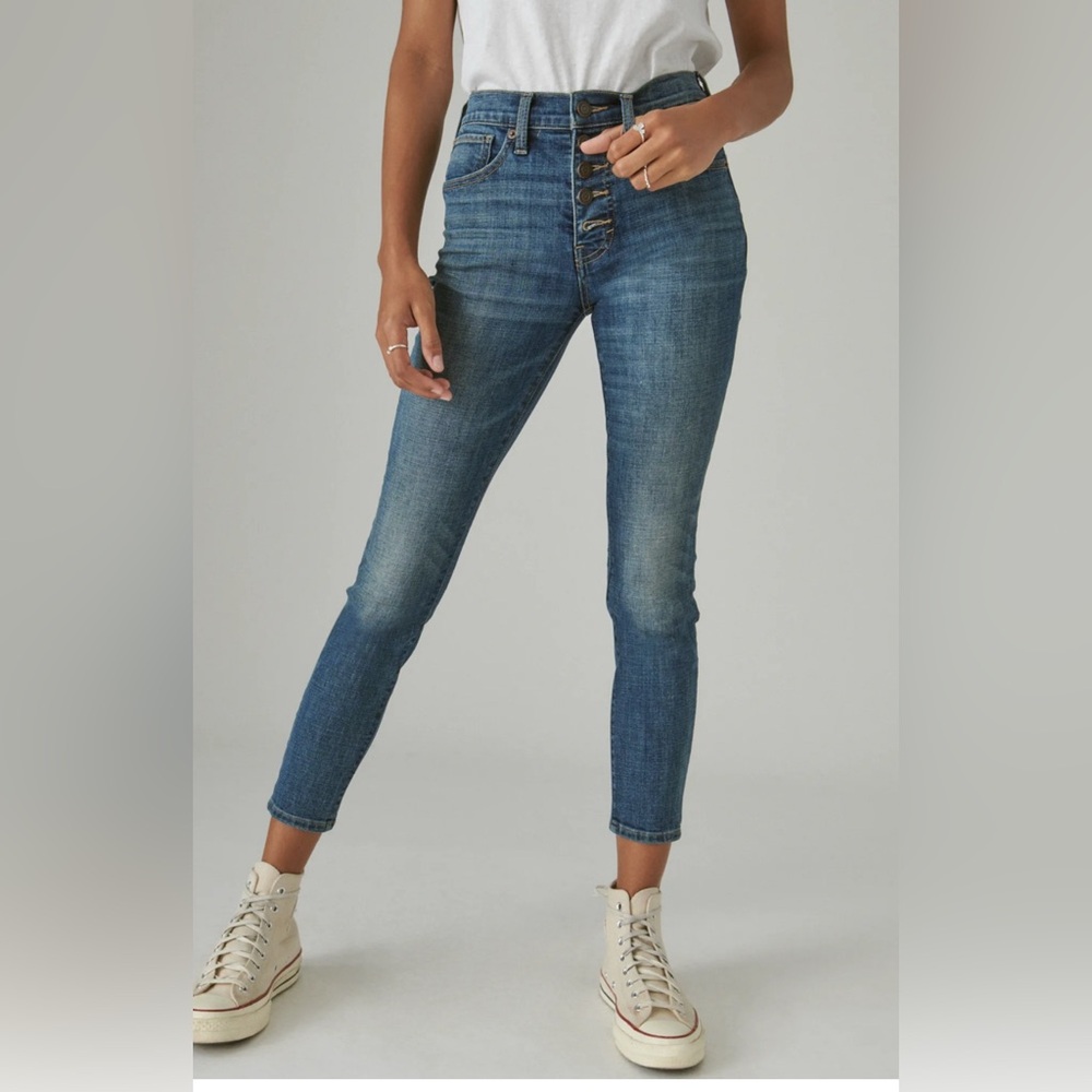 Lucky Brand Women's Skinny Jeans in Blue